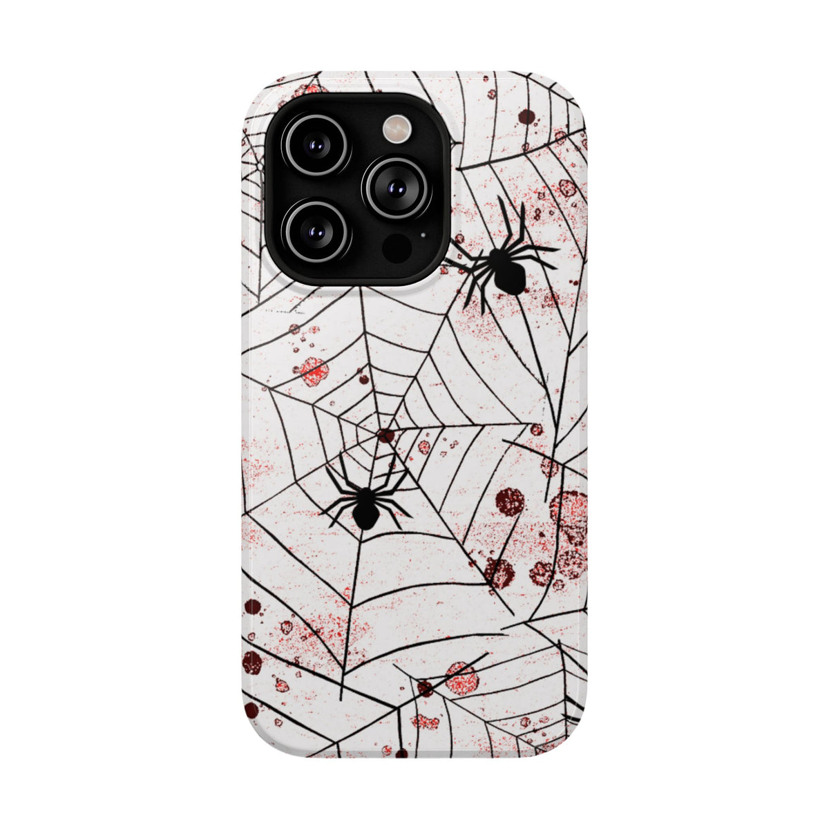Impact-Resistant Phone Case – Blood Web
