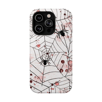 Impact-Resistant Phone Case – Blood Web