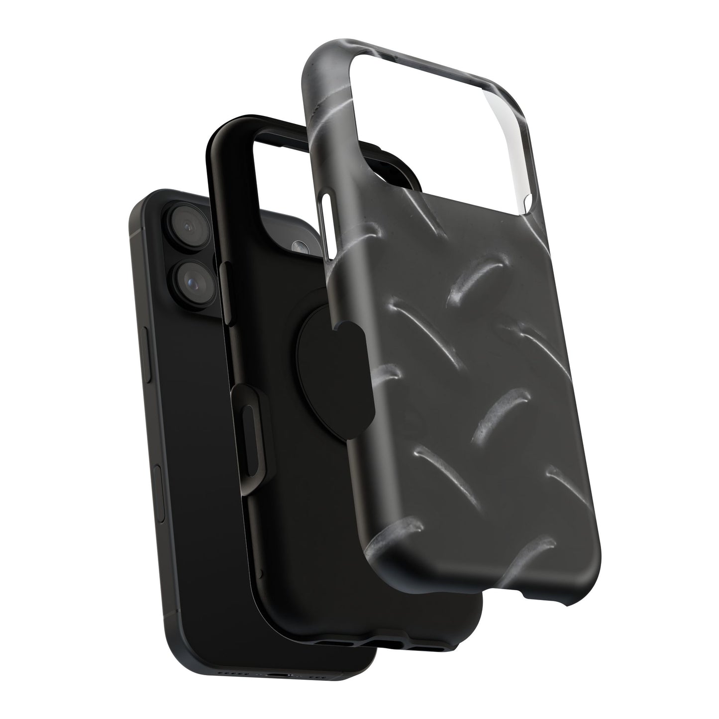 Impact-Resistant Phone Case – Blackout Plate
