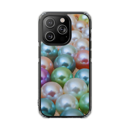 Clear Magnetic Phone Case – Pearl Pop