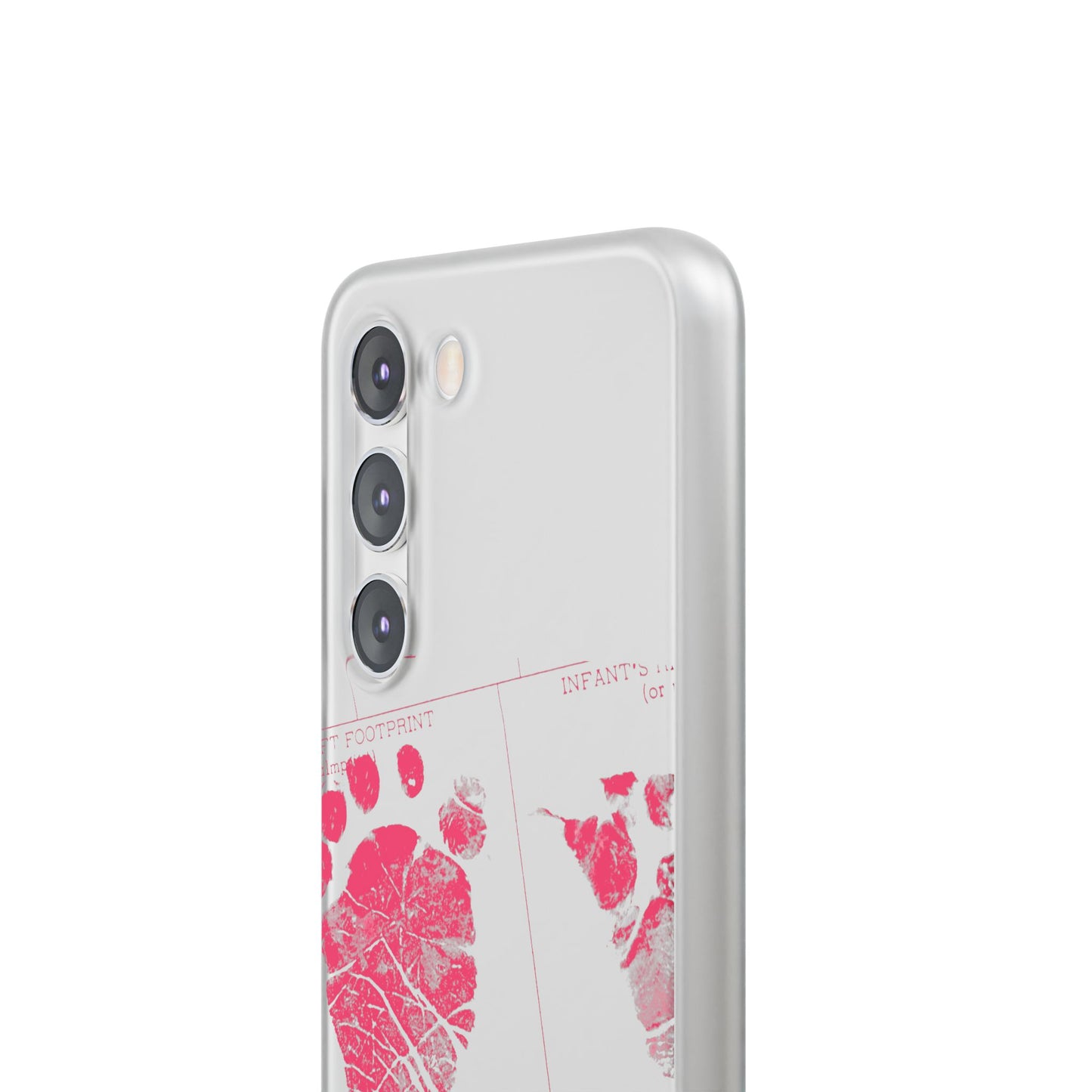 Flexi Case – Mom’s Little Pink Footprints
