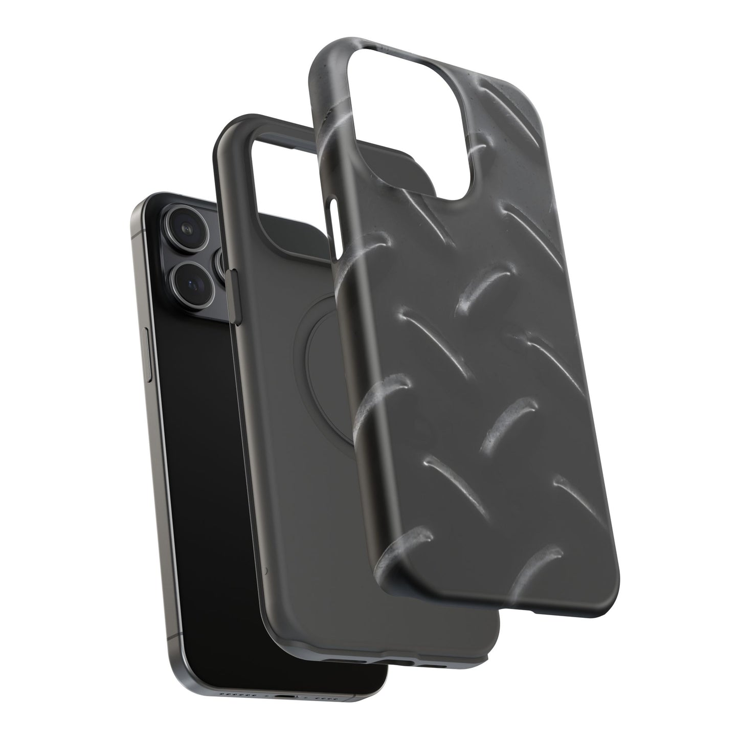 Impact-Resistant Phone Case – Blackout Plate
