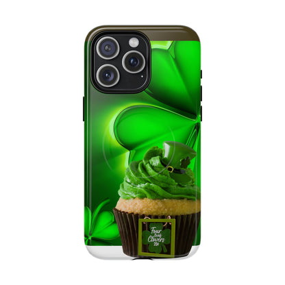 Protective Phone Case – Lucky Clover Cupcake