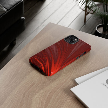 Protective Phone Case – Crimson Current