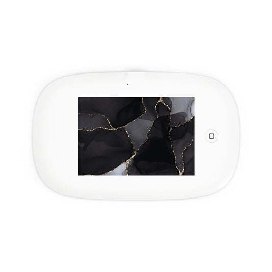 UV Phone Sanitizer with Wireless Charging – Obsidian Vein