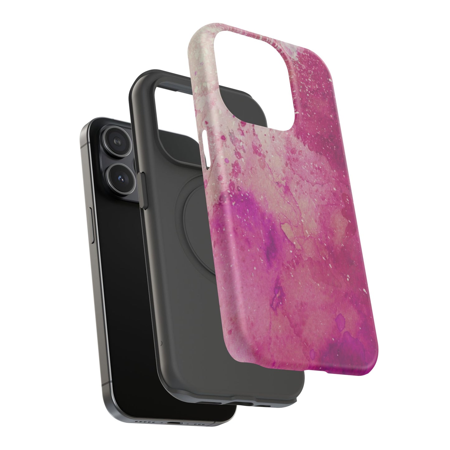 Impact-Resistant Phone Case – Spilled Wine
