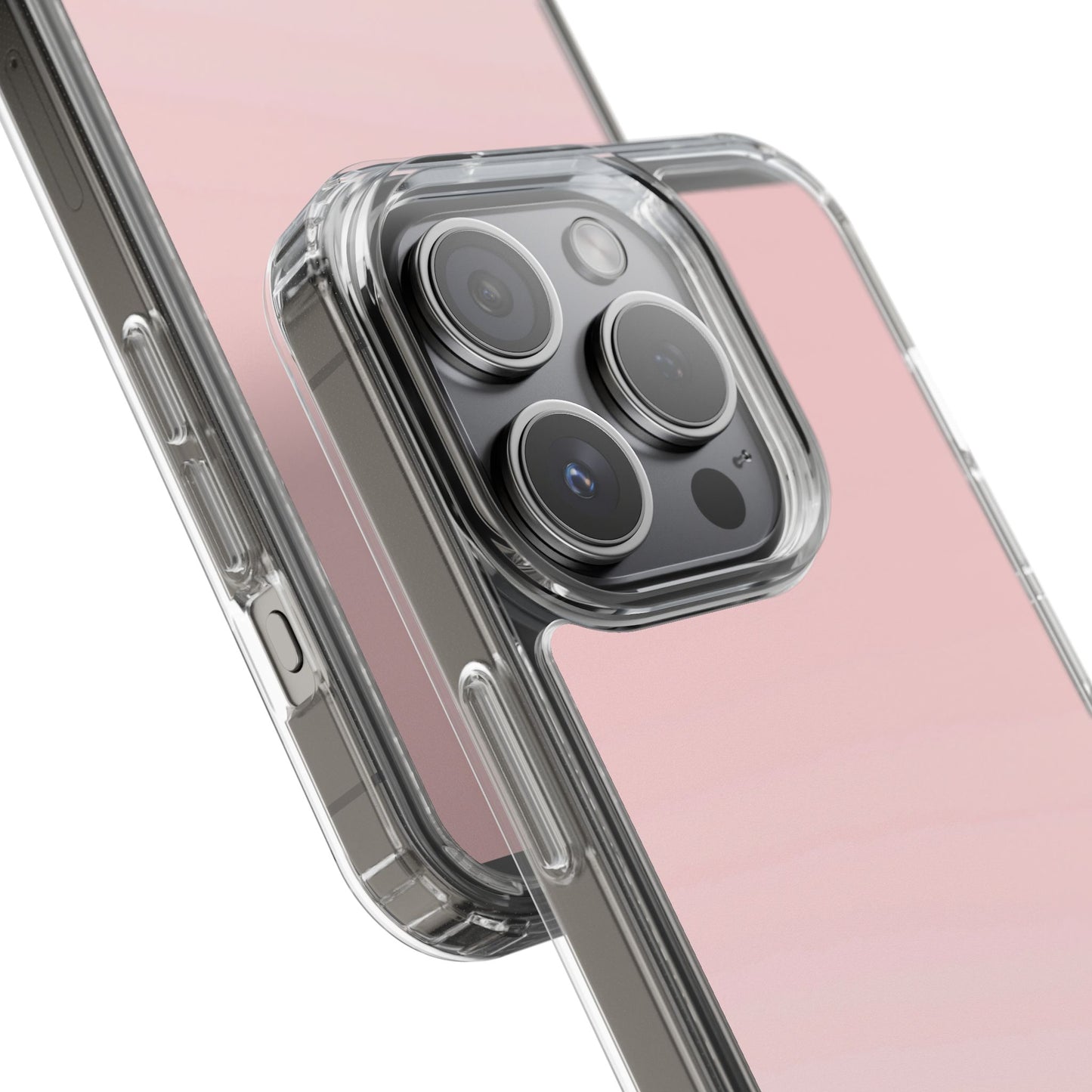 Clear Phone Case – Soft Blush