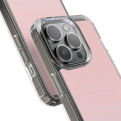 Clear Phone Case – Soft Blush