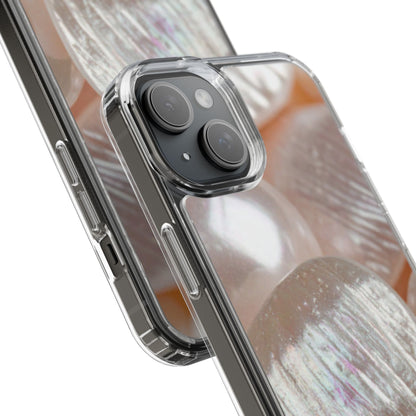 Clear Phone Case – Blush Pearl