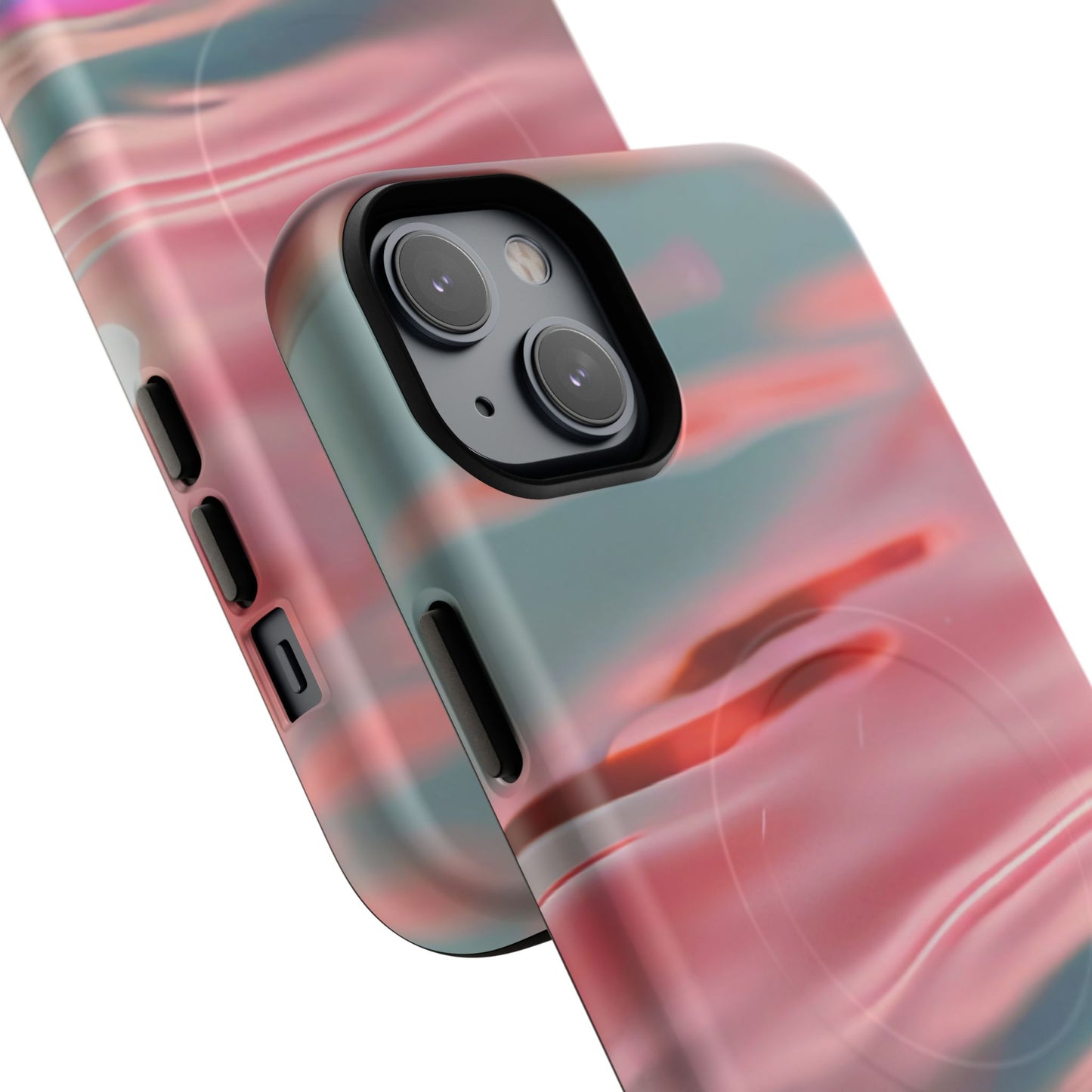 Protective Magnetic Phone Case – Liquid Sunset