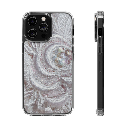 Clear Phone Case – Lace Veil