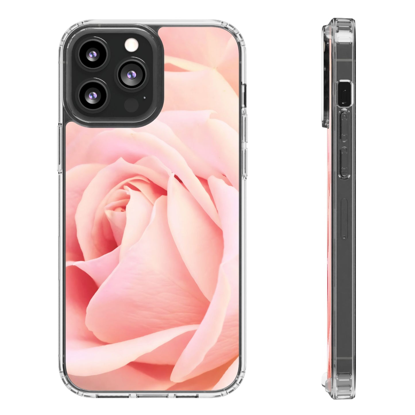 Clear Phone Case – A Mother’s Rose Embrace