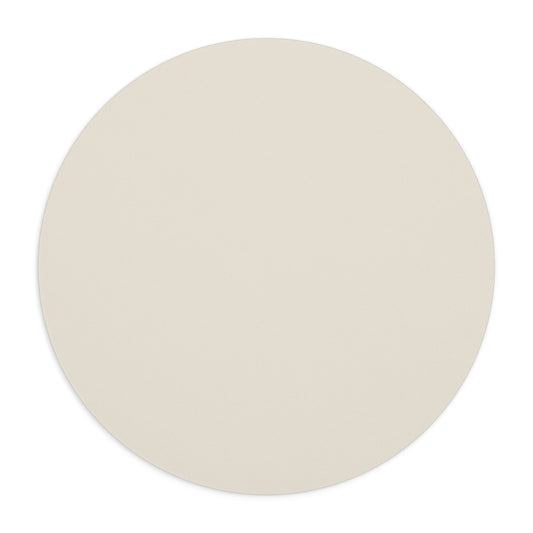 Round Mouse Pad – Vanilla Chai