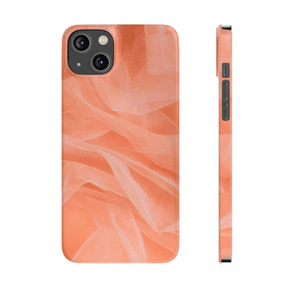 Slim Phone Case – Coral Veil