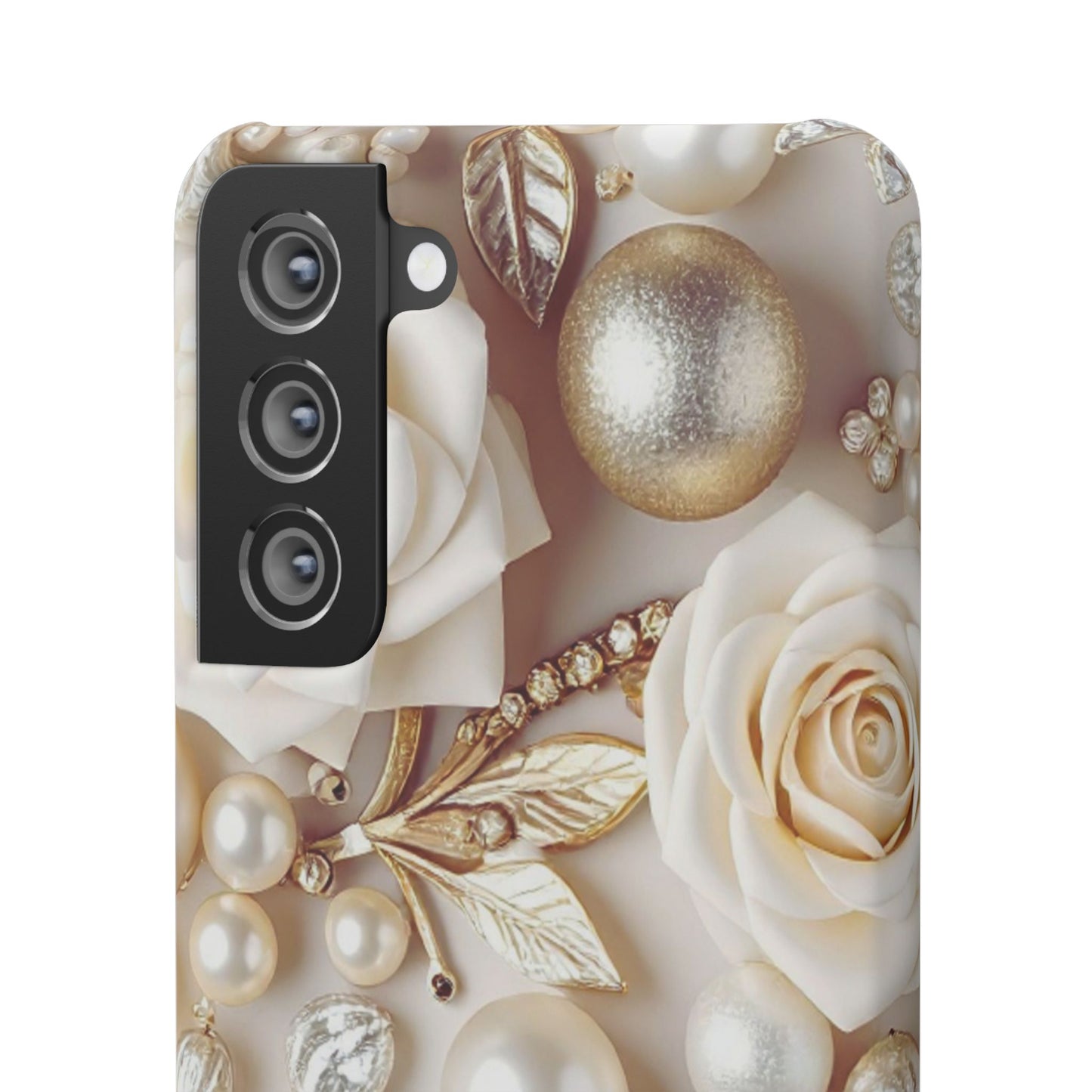 Snap Phone Case – Ivory Opulence