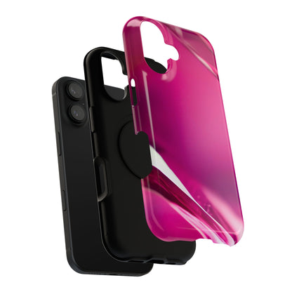 Impact-Resistant Phone Case – Magenta Motion