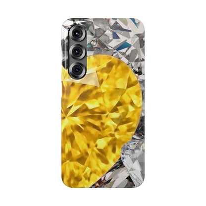 Snap Phone Case – Heart of Gold