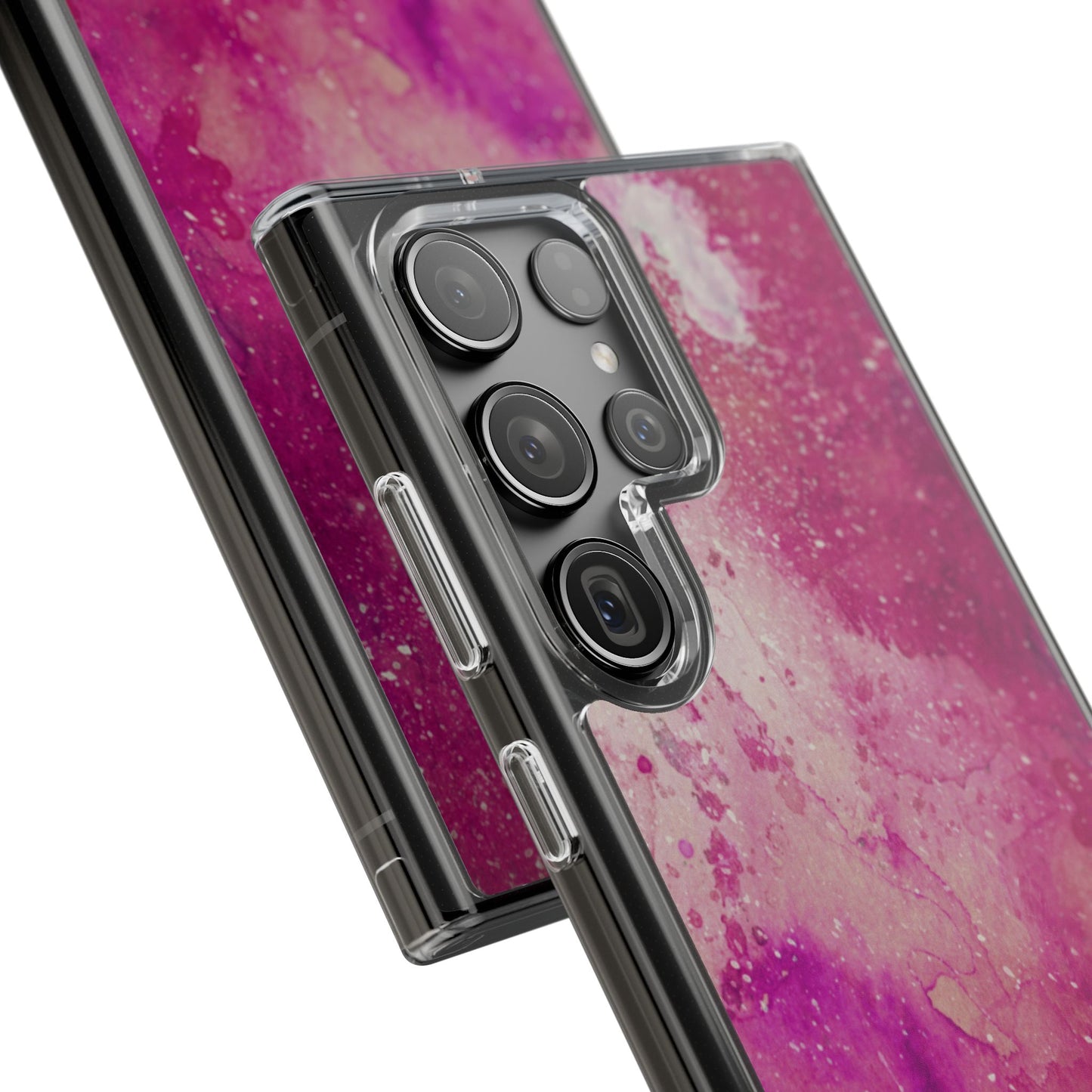 Clear Phone Case – Spilled Wine