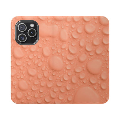 Flip Case - Apricot Rain