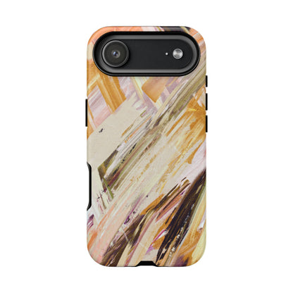 Protective Phone Case – Brush & Bronze