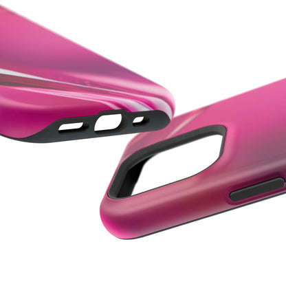 Impact-Resistant Phone Case – Magenta Motion