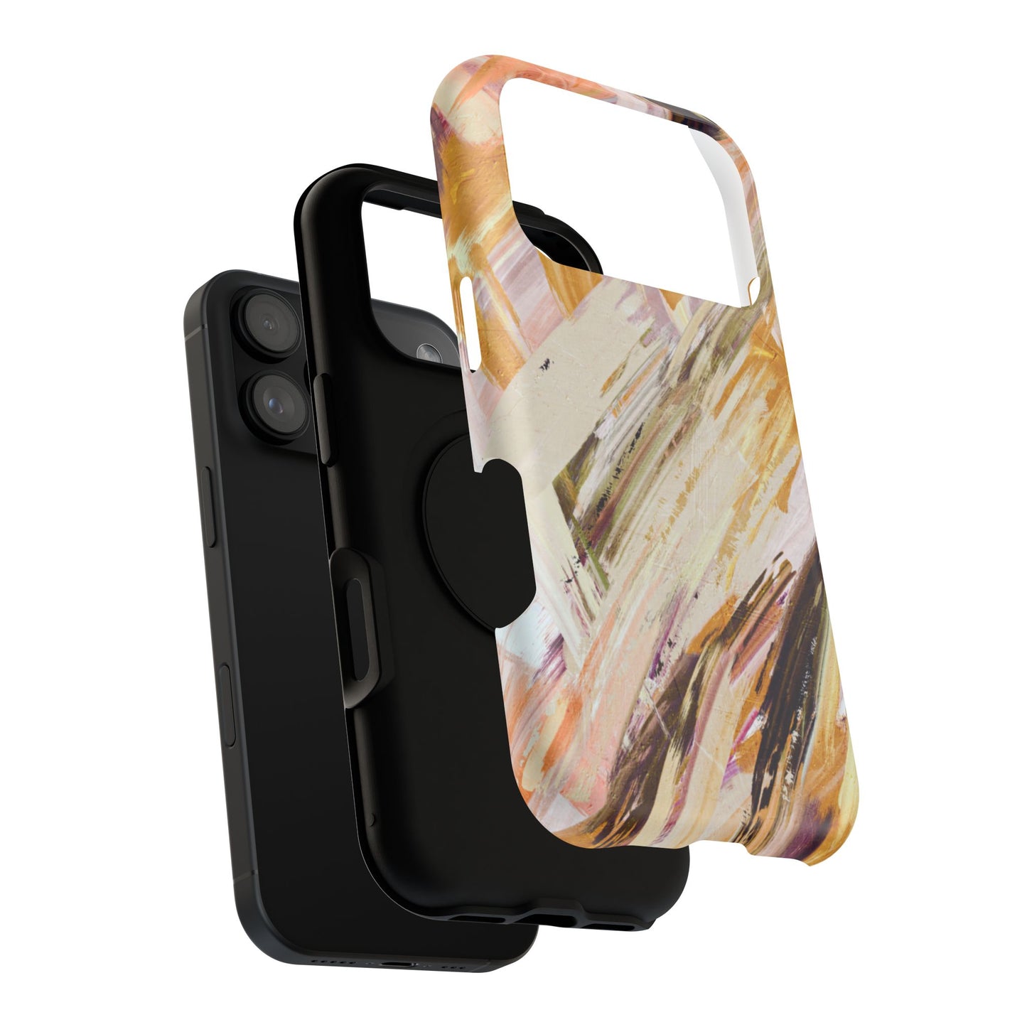 Impact-Resistant Phone Case – Brush & Bronze