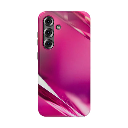 Impact-Resistant Phone Case – Magenta Motion