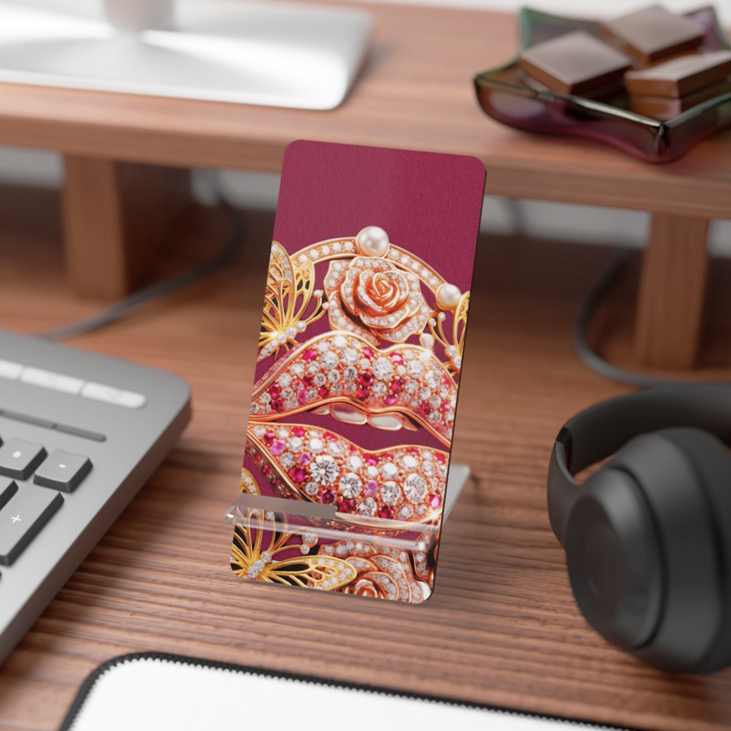 Phone Stand – Kiss of Gold