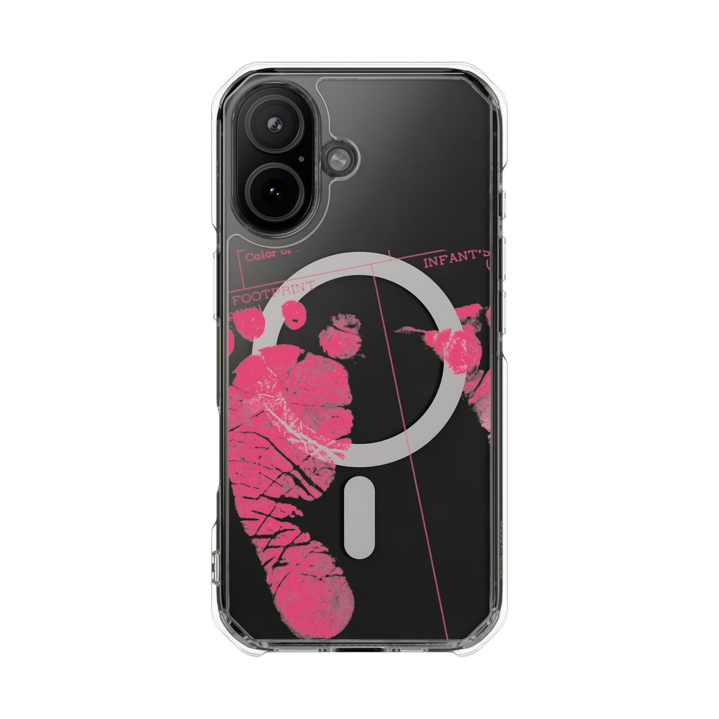 Clear Magnetic Phone Case – Mom’s Little Pink Footprints