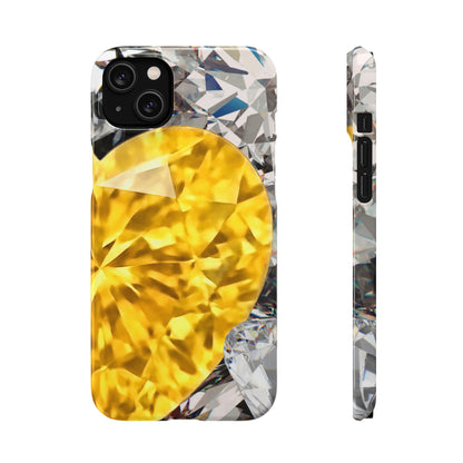 Snap Phone Case – Heart of Gold