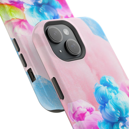 Wireless-Charging Compatible Case – Cotton Candy Dream