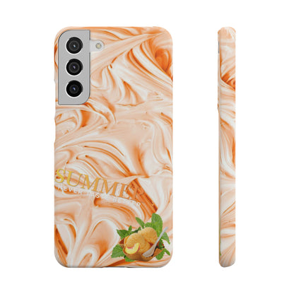 Snap Phone Case – Peach Sorbet