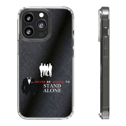 Clear Phone Case – Stand Alone