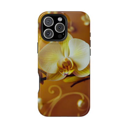 Protective Phone Case – Amber Orchid