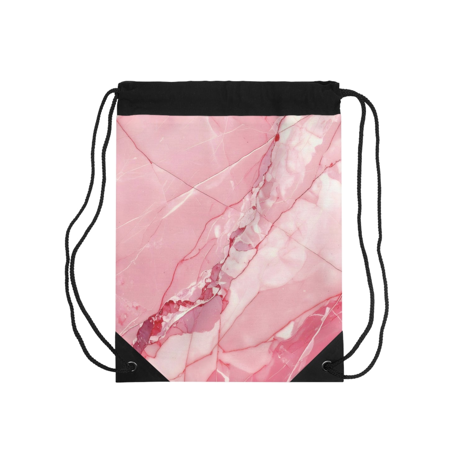 Drawstring Bag – Pink Agate