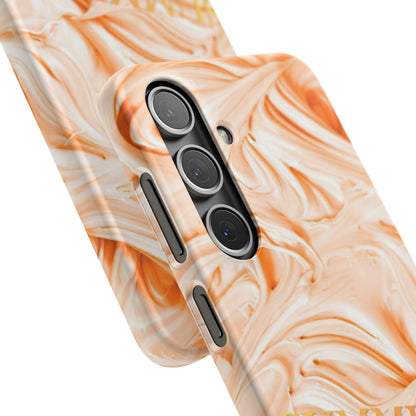 Snap Phone Case – Peach Sorbet