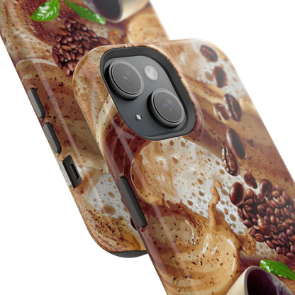 Impact-Resistant Phone Case – Love at First Sip – Compatible with iPhone 11–17 & Samsung Galaxy S22–S26 Series