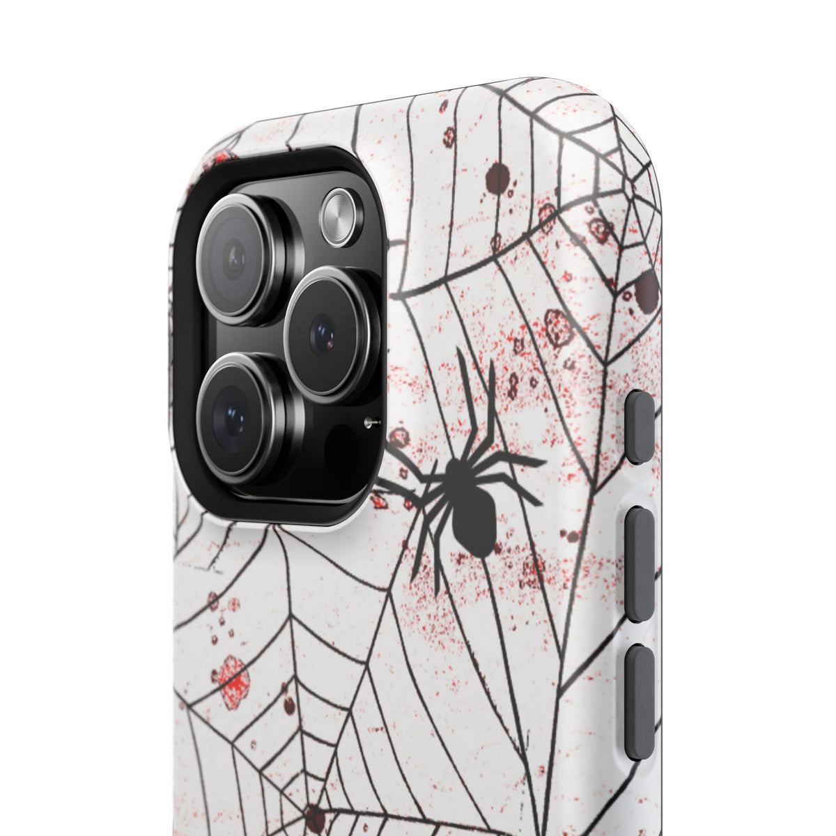 Impact-Resistant Phone Case – Blood Web