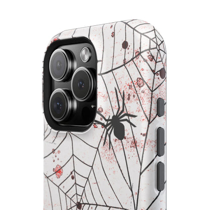 Impact-Resistant Phone Case – Blood Web