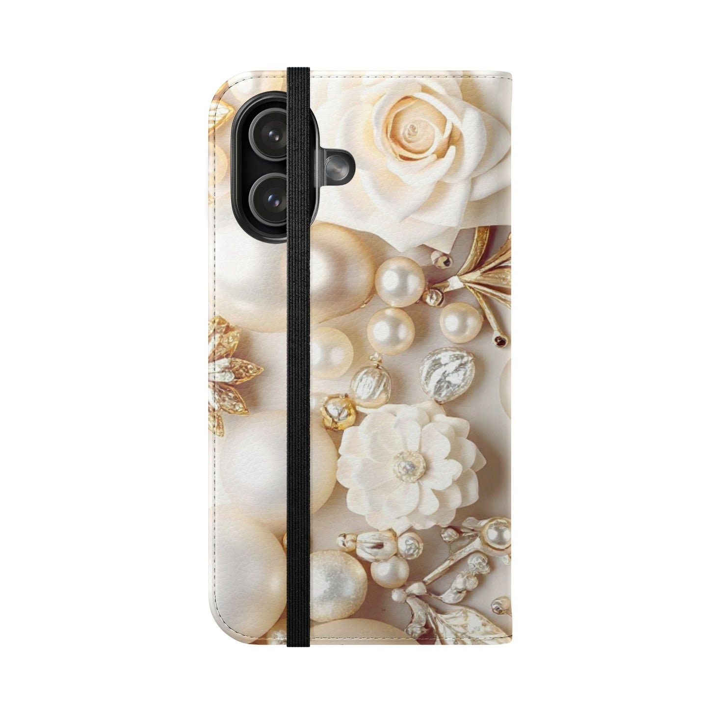 Flip Case – Ivory Opulence