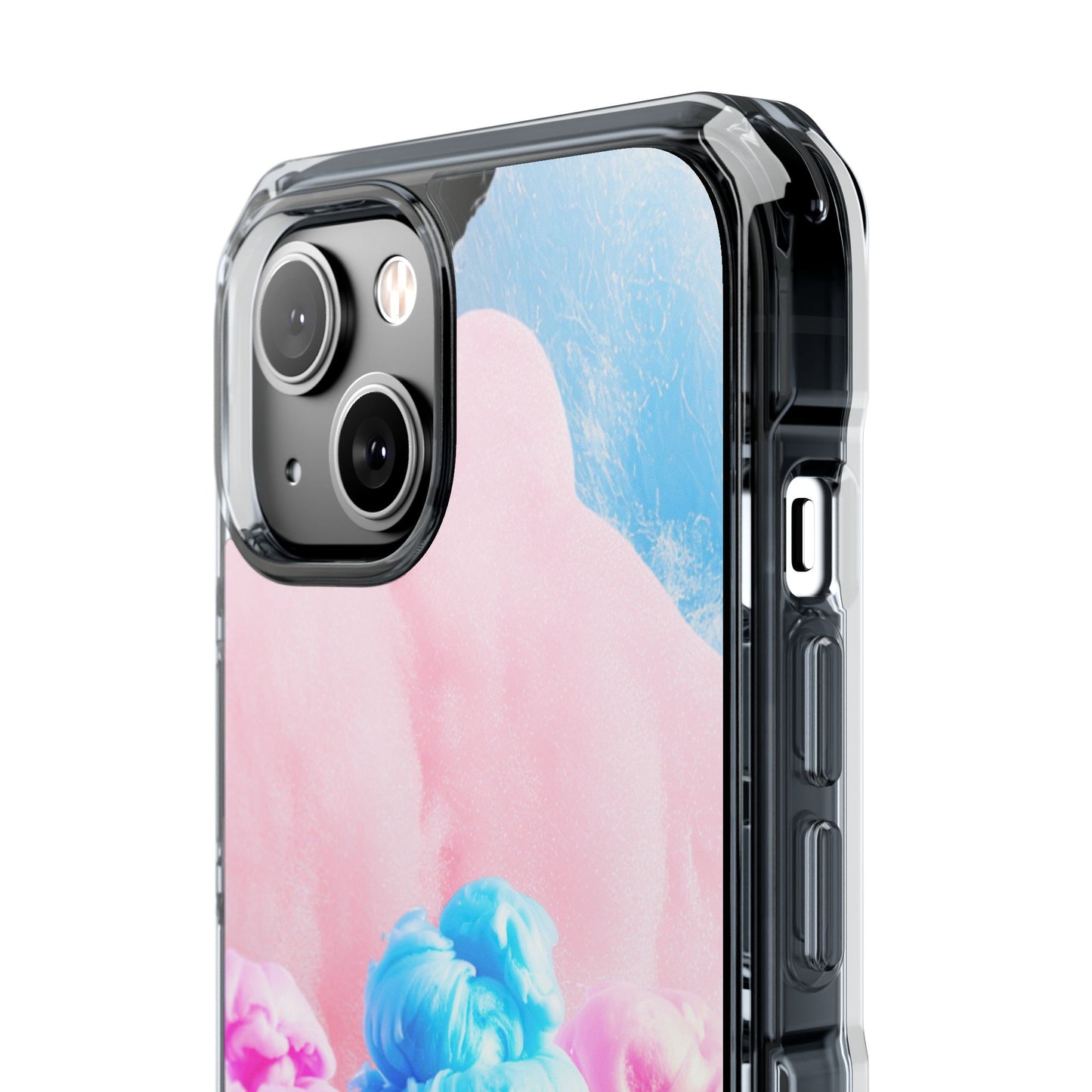 Clear Magnetic Phone Case – Cotton Candy Dream