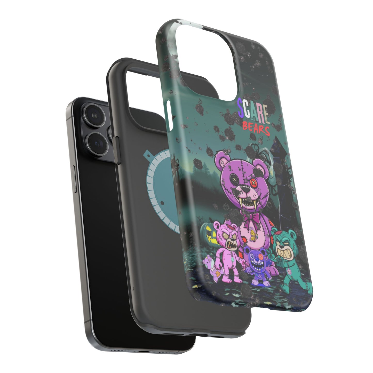 Wireless-Charging Compatible Case – Scare Bears