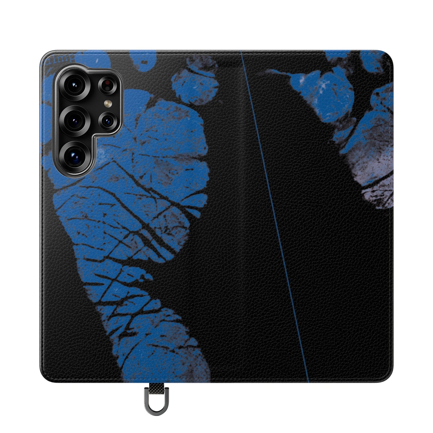 Flip Case – Mom’s Little Blue Footprints