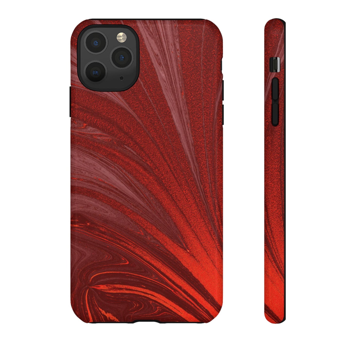 Protective Phone Case – Crimson Current