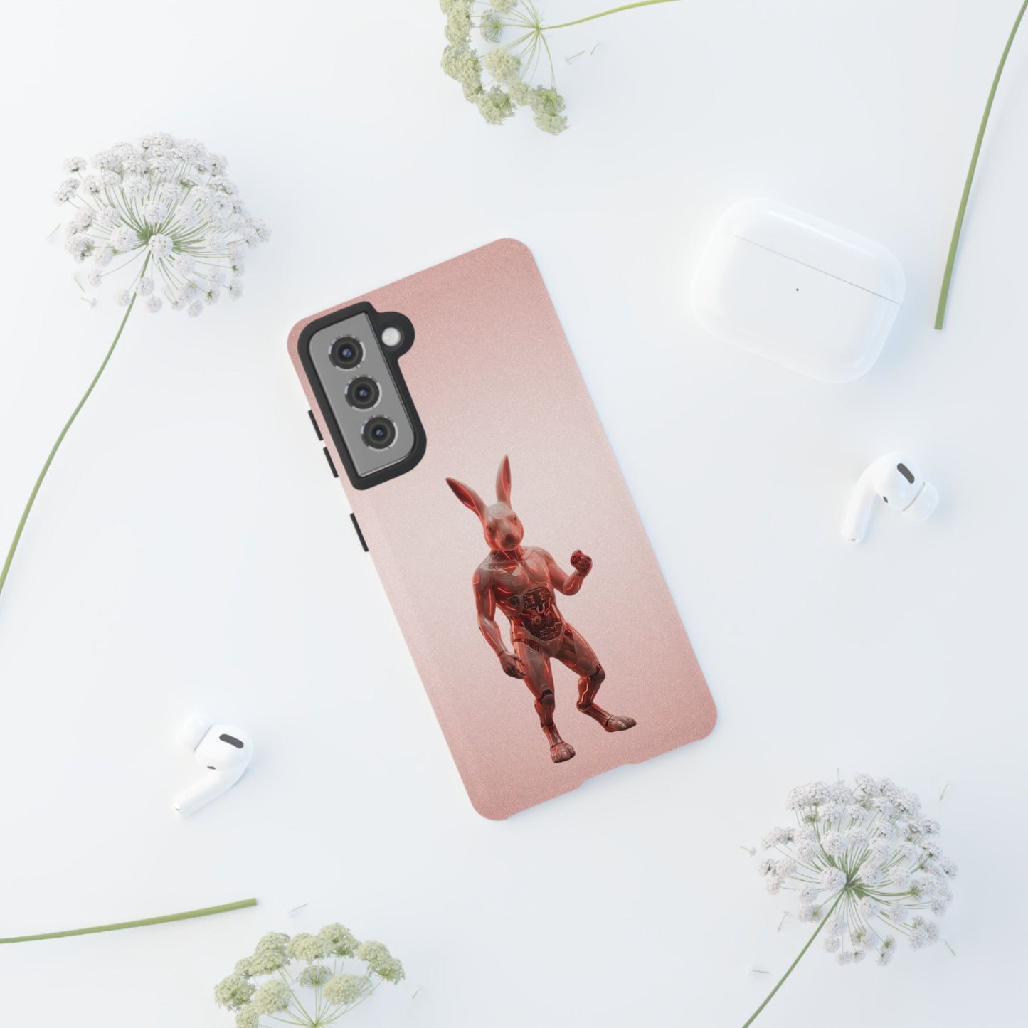 Protective Phone Case – Cyber Bunny