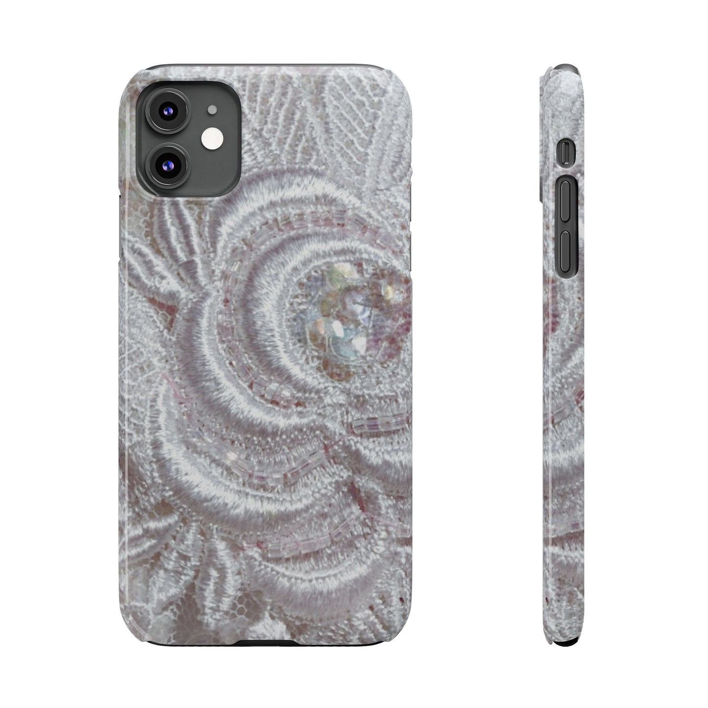 Slim Phone Case – Lace Veil