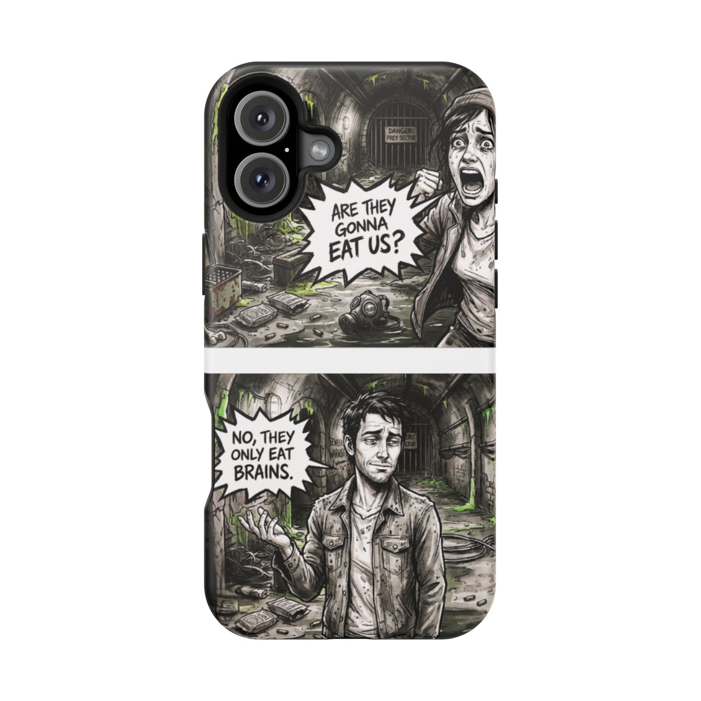 Wireless-Charging Compatible Case – Brains Only