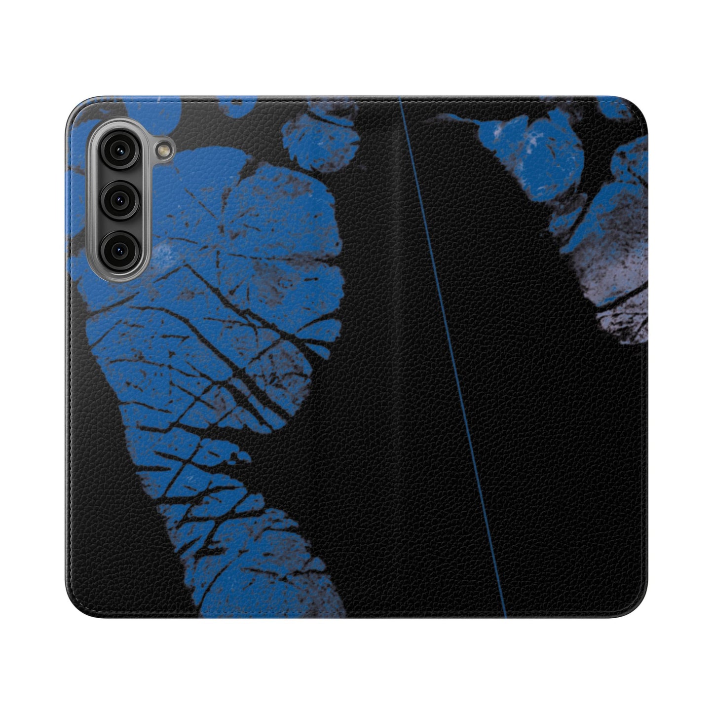 Flip Case – Mom’s Little Blue Footprints