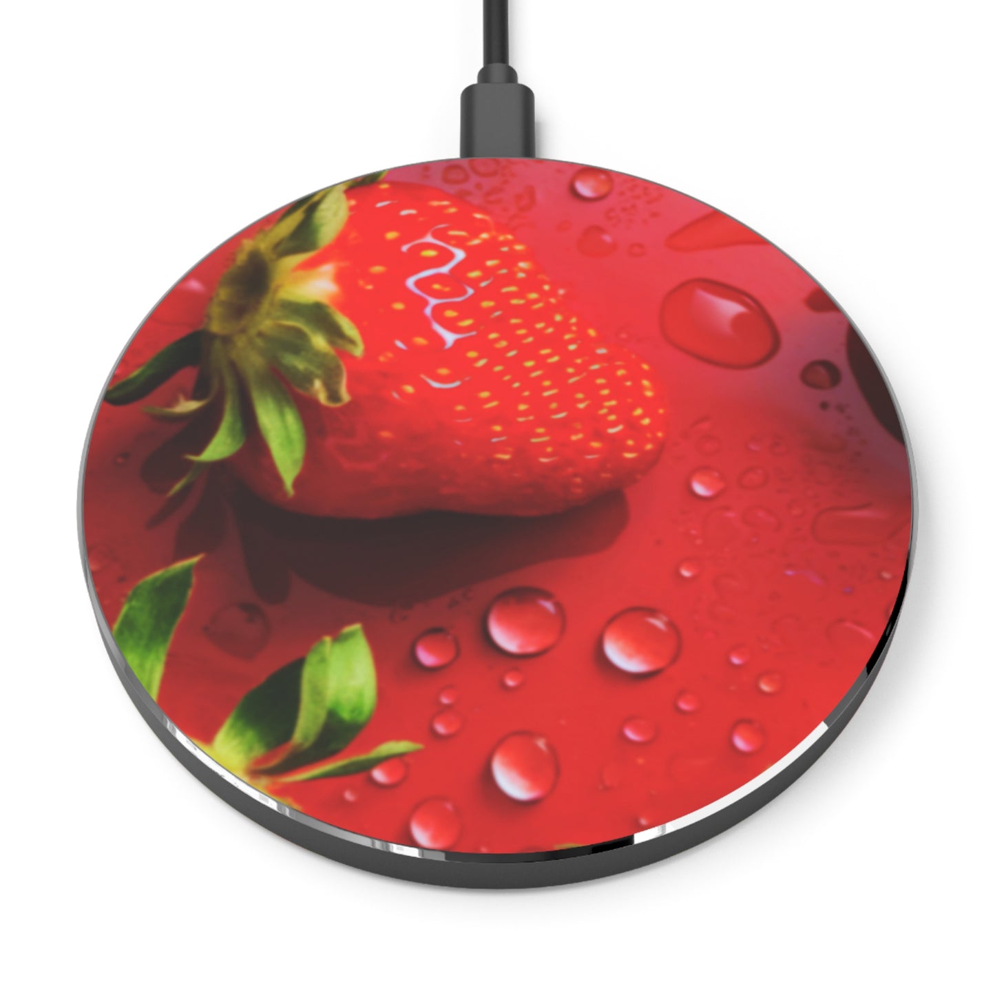 Wireless Charger – Strawberry Drip