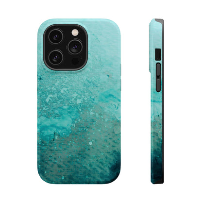 Wireless-Charging Compatible Case – Sea Glass
